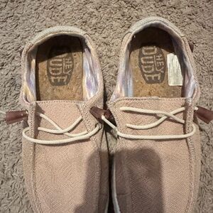 Hey Dude Light Brown Slip-On Shoes